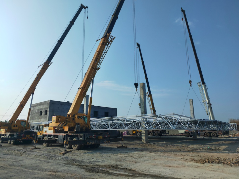 黃州加油站吊裝